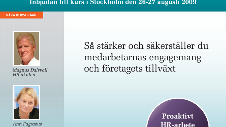 HR-funktionens viktiga roll i lågkonjunktur