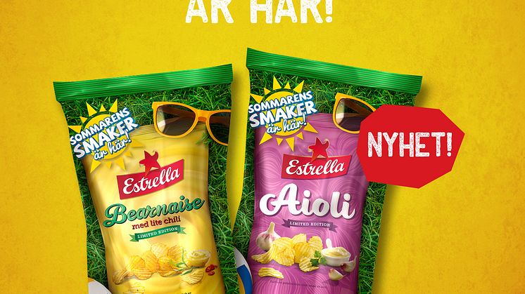 Estrellas nya sommarchips är här!