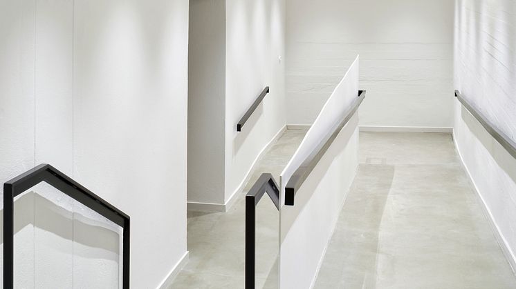 Röhsska museet, Ramp källarplan till Auditorium 