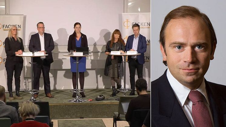 Henrik van Rijswijk, Livsmedelsföretagens förhandlingschef, är kritisk mot Facken inom industrins lönekrav
