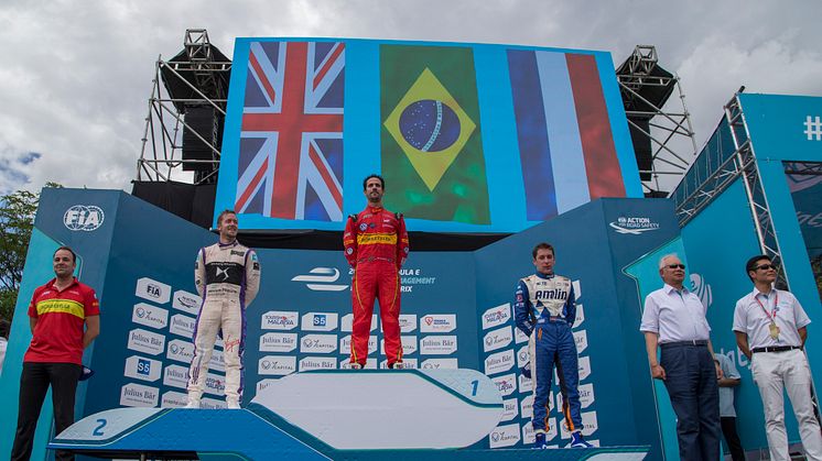 Formula E winners - November 2015, Putrajaya, Malaysia