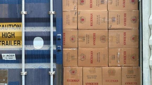Cigarettes seized at Port of Hull 2
