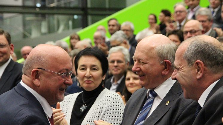 Prof. Dr. László Ungvári als Präsident der Technischen Hochschule Wildau feierlich verabschiedet