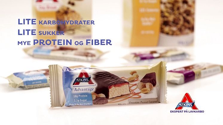 Ny reklamefilm for Atkins