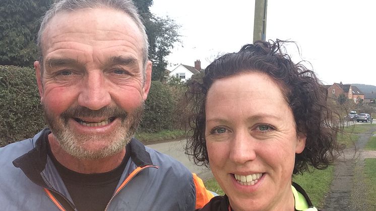 ​Uttoxeter stroke survivor takes on Resolution Run for the Stroke Association