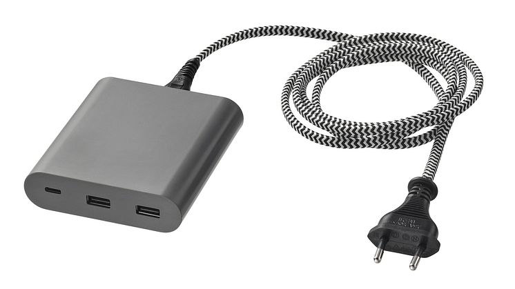 ÅSKSTORM USB-ladet