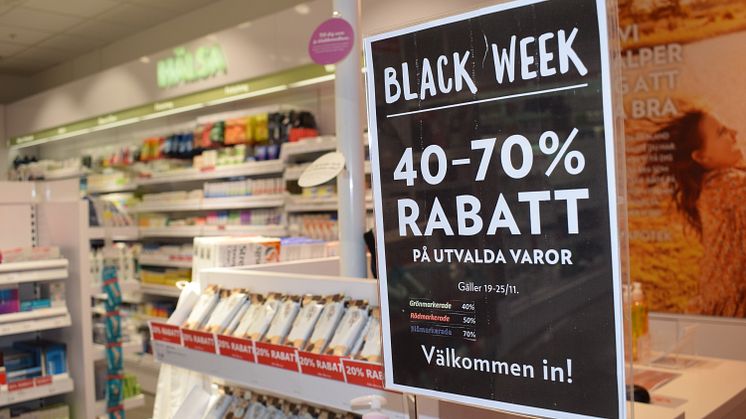 Black Week hos Kronans Apotek
