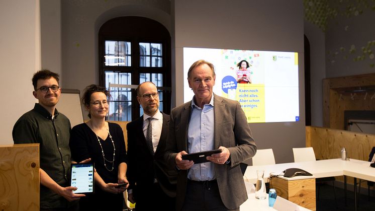 Präsentation der neuen Leipzig-App - Foto: Elli Flint 