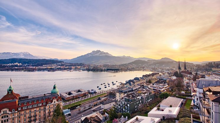 Hotel Montana Luzern Aussicht