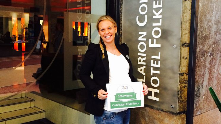 31 hoteller fra Nordic Choice Hotels mottar TripAdvisor utmerkelser. 