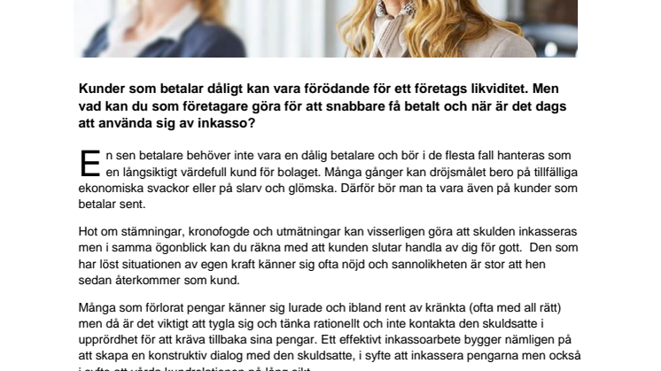 Så hanterar du kunder som betalar dåligt