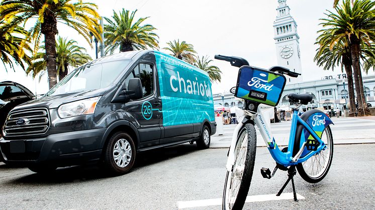 Ford vill minska trafikträngseln i städer – satsar på lånecyklar