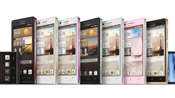 Superslimmade Huawei Ascend G6 nu i Sverige