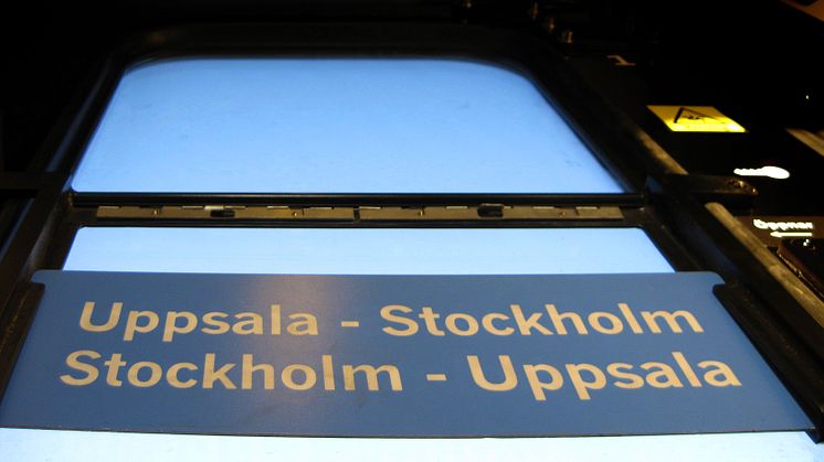 Revidering; Allt fler pendlar från Stockholm till Uppsala