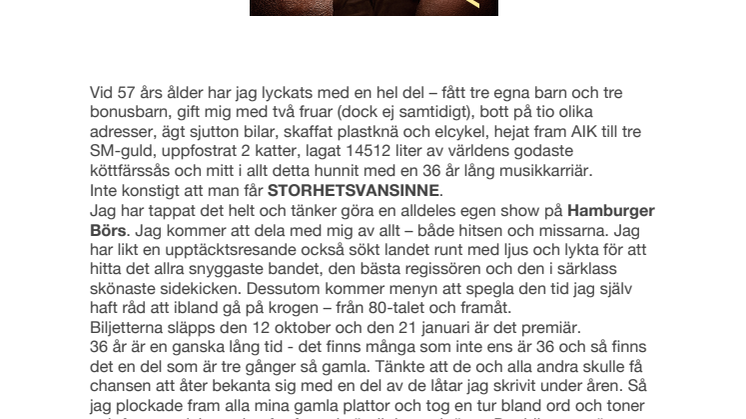 Niklas Strömstedt "Storhetsvansinne - världens bästa samlingsplatta"