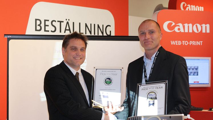 Canons produkter vinnare i BLI Winter "Pick" Awards