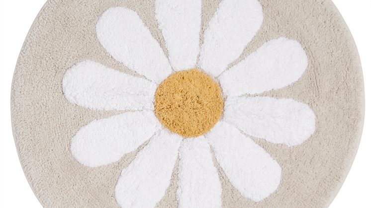 NYHET! Bath mat Daisy 65 cm Beige Cotton 14,90 EUR.jpg