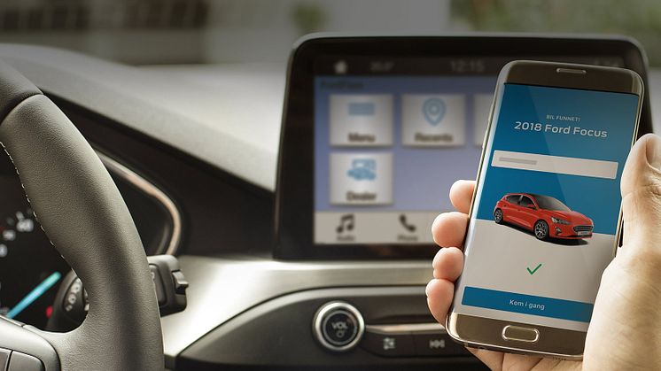 Ny gratisapp gjør livet på veien enklere for mange Ford-eiere