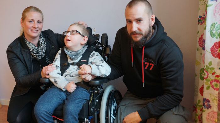 Cecilia, Noah och Niklas Svidén.