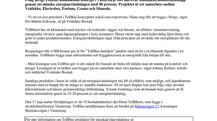 Veidekke bygger nya generationens klimatkloka bostadshus