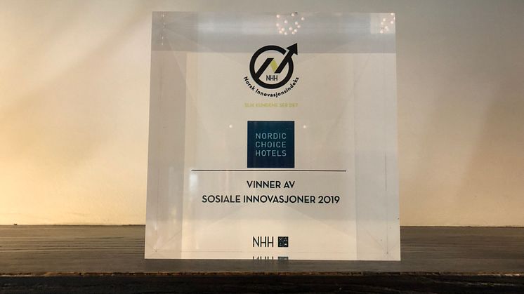Nordic Choice Hotels er del av topp ti-listen over bedrifter kunder mener er en driver av positive samfunns- og miljøendringer. 