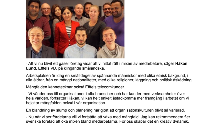 Så blev Efftel gasell