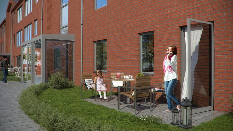 Markvisning 27 april - nya bostadsrätter Kortedala Torg