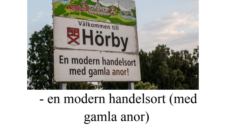 ToY-rapport: Hörby en modern handelsort ( med gamla anor)