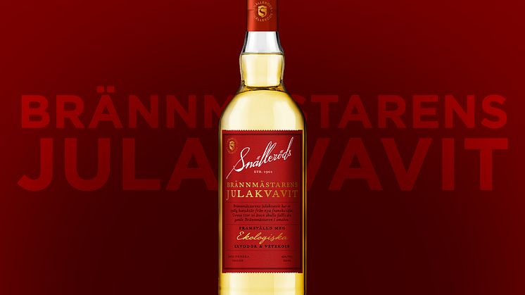 Snälleröds Brännmästarens Julakvavit på hylla på Systembolaget i jul!