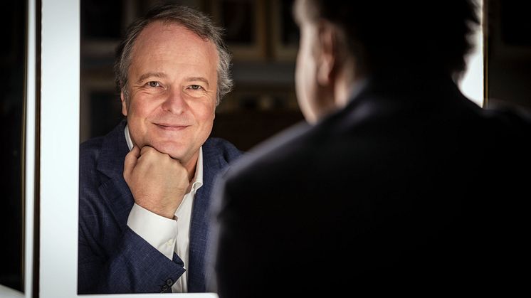 Sakari Oramo gör sin sista säsong som chefdirigent för Kungliga Filharmonikerna. Foto: Nadja Sjöström