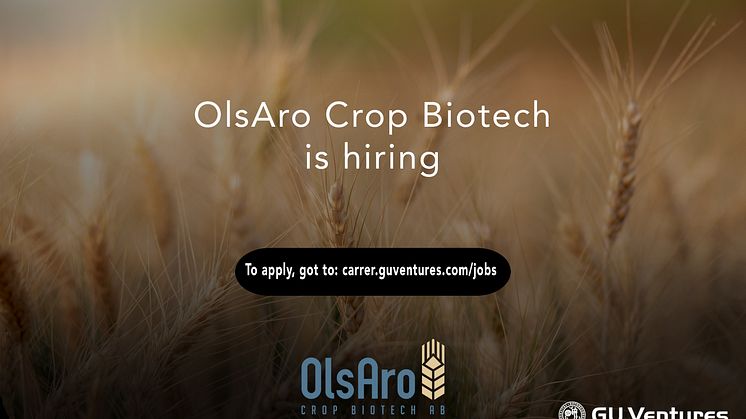 OlsAro Crop Biotech is hiring