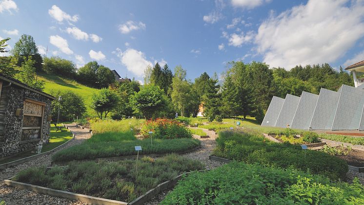 Kräutergarten des Hotel Hof Weissbad 