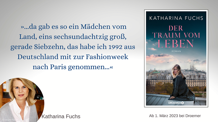 Aus Friesland zum gefeierten Model der Pariser Runways - "Der Traum vom Leben" von Katharina Fuchs