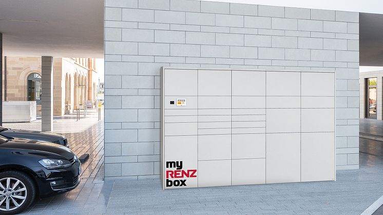 myRENZbox pakkepostanlæg til håndtering af pakker