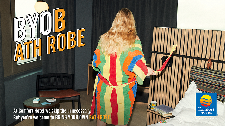 Comfort Hotel - Bring Your Own Bathrobe 