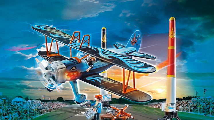 Air Stuntshow Doppeldecker Phoenix (70831) von PLAYMOBIL