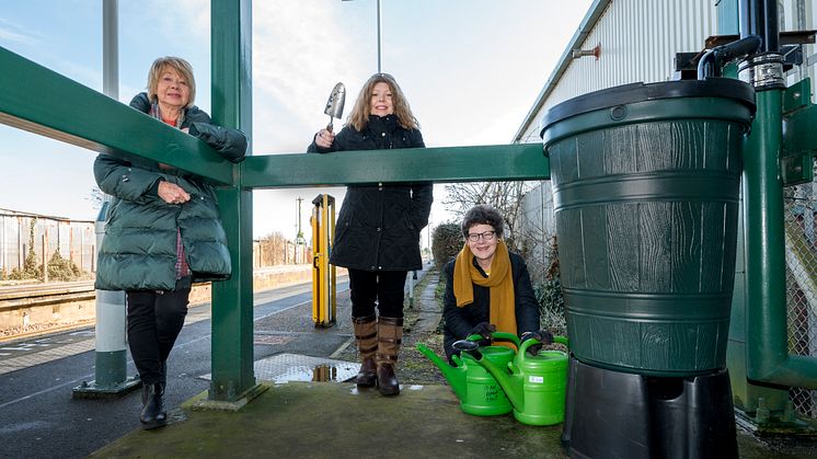 New water butt at Angmering
