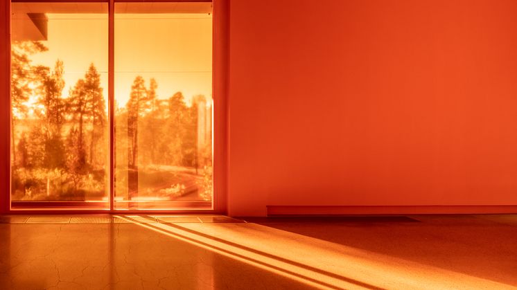 Installationsbild från utställningen Margiela, åren med Hermès