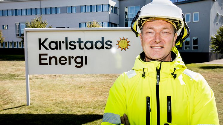 Erik Kornfeld, vd på Karlstads Energi, lyfter fram servicen som en av förklaringarna till att bolaget har Sveriges nöjdaste fjärrvärmekunder.