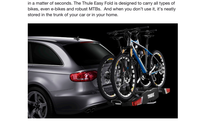 The Thule Easy Fold – Let new adventures unfold