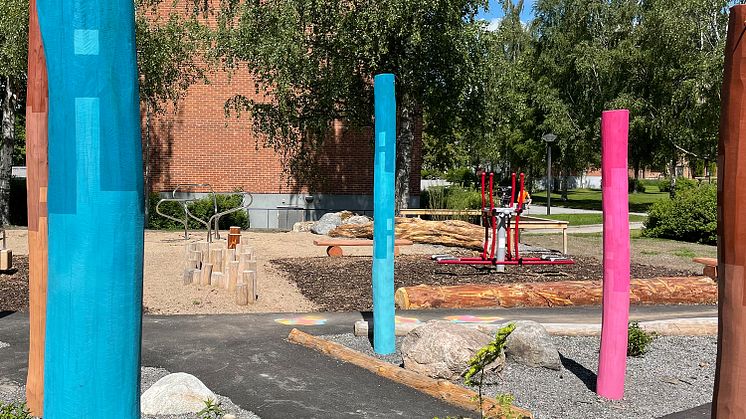 Höglundagatan 62_68, hinderbana och utegym