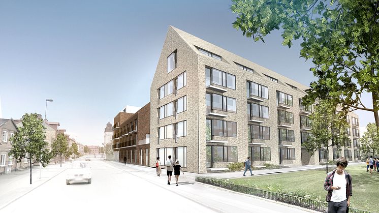 LKF bygger nya attraktiva lägenheter i centrala Lund