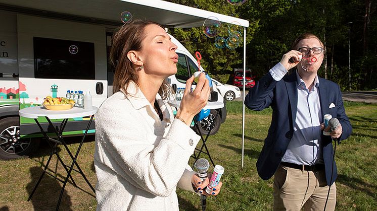 Invigning av Lillgårdens lekplats och aktivitetsyta