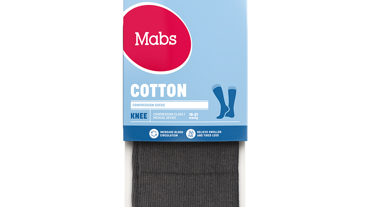 Mabs Cotton Knee Grey