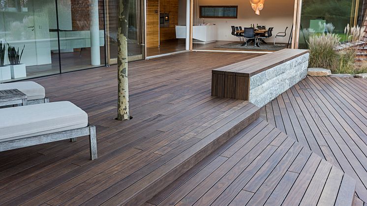 Private Terrasse bei Graz - Kebony Deck