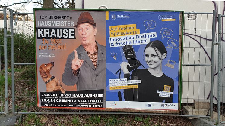 Plakat "Leipzig Ambassadors" (rechte Seite)