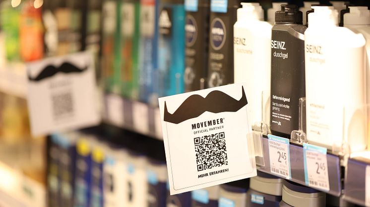 Neue Partnerschaft: dm und „Movember“ setzen sich für Männergesundheit ein und machen den November zum Spendenmonat