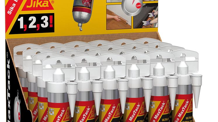 Sika MaxTack MiniUP - stora resultat för hemmafixaren på minuter!