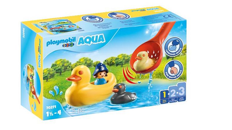 Entenfamilie (70271) von PLAYMOBIL 1.2.3 AQUA