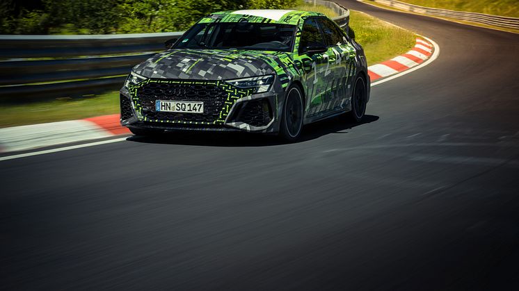 Audi RS 3 sætter ny rekord på Nürburgring Nordsløjfen
